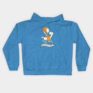 Woman of swords Kids Hoodie